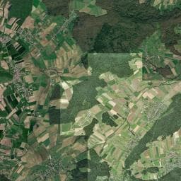 Vue aérienne des environs de Fontaine de Rodersdorf centre-sud