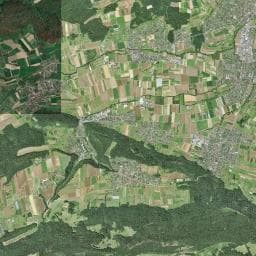 Vue aérienne des environs de Unterstand Dänkmolgrüebli