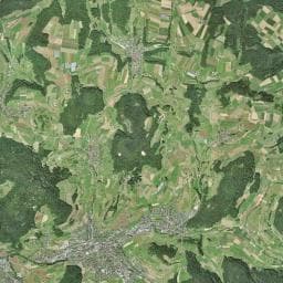 Vue aérienne des environs de Waldhütte Böckterflue