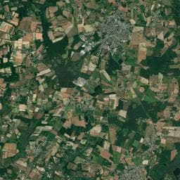 Vue aérienne des environs de Camping - Le Ranrouët