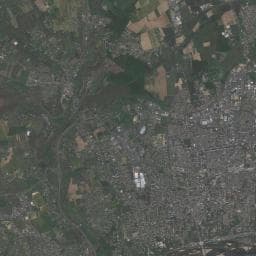 Vue aérienne des environs de Aire de camping-car à Saint-Cyr-sur-Loire