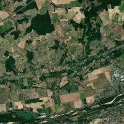Vue aérienne des environs de Aires de services du Camping les Patis