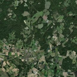 Vue aérienne des environs de Camoing de Soings en Sologne