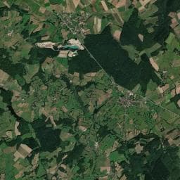 Vue aérienne des environs de Aire de service Rouvray
