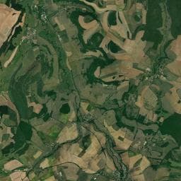 Vue aérienne des environs de Camping à la ferme Le Verger