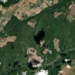 Vue aérienne des environs de Fontaine de Val-Suzon