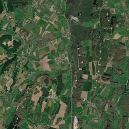 Vue aérienne des environs de Camping du Bois de Reveuge