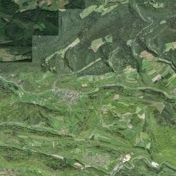 Vue aérienne des environs de Waldhütte Chlummen