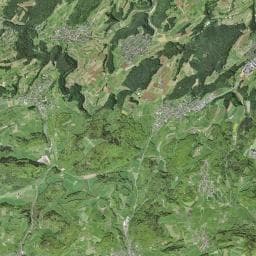 Vue aérienne des environs de Unterstand Blomd