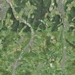 Vue aérienne des environs de Bürgerhütte Itingen