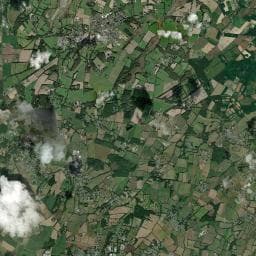 Vue aérienne des environs de La Fontaine