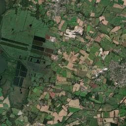 Vue aérienne des environs de LE CAMPING DE MAZEROLLES