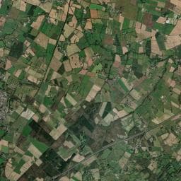 Vue aérienne des environs de Domaine de la Chapeaudière - Chouk'Aze