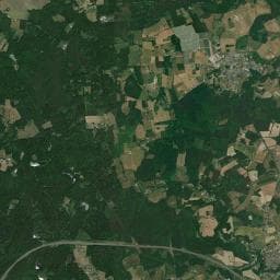 Vue aérienne des environs de Aire de camping-car à Saint-Étienne-de-Chigny