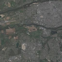 Vue aérienne des environs de Aire de services du camping Airotel La Mignardière