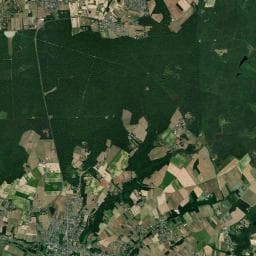 Vue aérienne des environs de Abri de la Petite Allée de Jumeaux