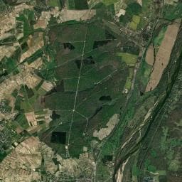 Vue aérienne des environs de Camping Les Portes de Sancerre