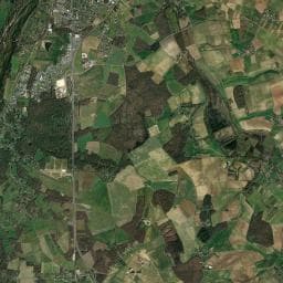 Vue aérienne des environs de Aire de services pour camping-cars à la Ferme du Port Aubry