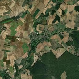 Vue aérienne des environs de Aire de camping