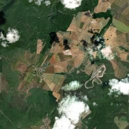 Vue aérienne des environs de Source de XX