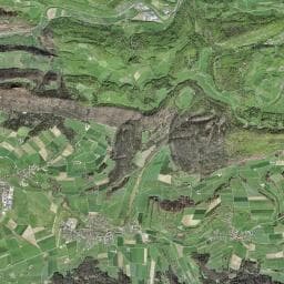 Vue aérienne des environs de Cabane forestière de Riedes-Dessus