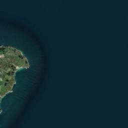 Vue aérienne des environs de Port Andro