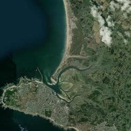 Vue aérienne des environs de La Vigie
