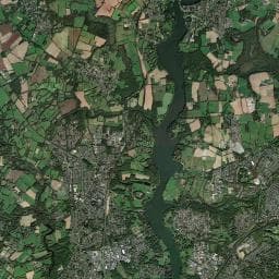 Vue aérienne des environs de Aire de camping-car à Thouaré-sur-Loire (2)