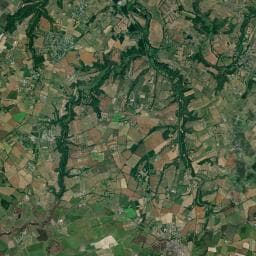 Vue aérienne des environs de Camping municipal Les Patisseaux