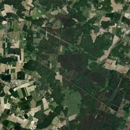 Vue aérienne des environs de Ferme du Bois Madame