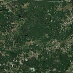 Vue aérienne des environs de Aire de camping-car à Gy-en-Sologne