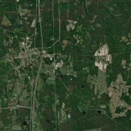 Vue aérienne des environs de Aire de camping-car à Orçay