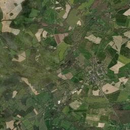 Vue aérienne des environs de Aire de service
