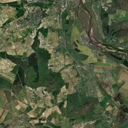 Vue aérienne des environs de Eric Louis - Les Celliers de la Pauline