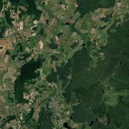 Vue aérienne des environs de Aire de service pour camping-car de Lormes