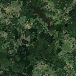 Vue aérienne des environs de Domaine de La Jarnoise