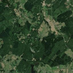 Vue aérienne des environs de Camping de Saulieu