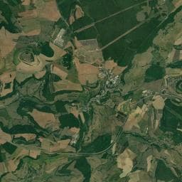 Vue aérienne des environs de Aire pour camping-cars de Sombernon