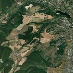 Vue aérienne des environs de Bivouac à Chenôve