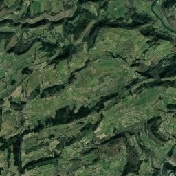 Vue aérienne des environs de Abri de Montpreuvoir