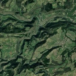 Vue aérienne des environs de Cabane La Fleurette
