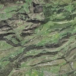 Vue aérienne des environs de Unterstand Cholholz