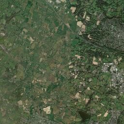 Vue aérienne des environs de La Châtaigneraie d'Armor