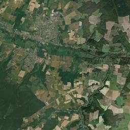 Vue aérienne des environs de Camping Onlycamp Le Sabot