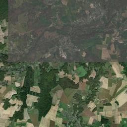 Vue aérienne des environs de Aire Avenue de la Vallée du lys