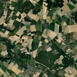 Vue aérienne des environs de Aire d'accueil et de services "La Guignardière"