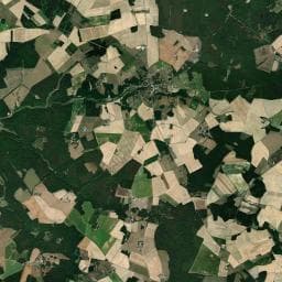 Vue aérienne des environs de Aire de camping-car à Saint-Georges-sur-Cher
