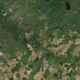 Vue aérienne des environs de Aire de service de Morogues