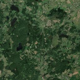 Vue aérienne des environs de Parking nuit — Champeau-en-Morvan