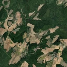 Vue aérienne des environs de Rente de Chamerey